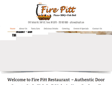 Tablet Screenshot of firepitt.com